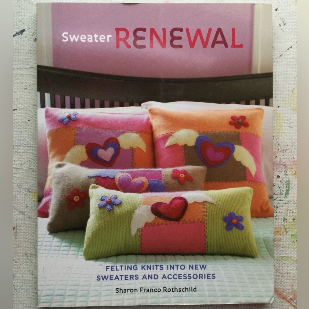 Sweater Renewal - recycling knits into new clothing and decor